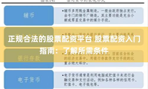 正规合法的股票配资平台 股票配资入门指南：了解所需条件